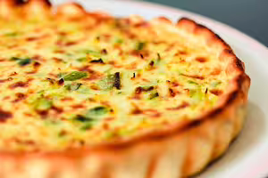 The delicious leek pie