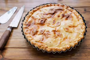 Tarte au chèvre et aux épinards