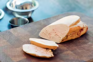 Homemade foie gras