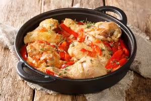 Basque chicken