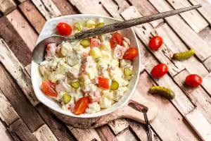 Traditioneller piemontesischer salat