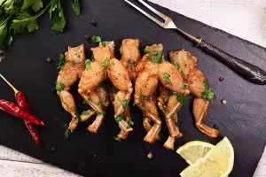Cuisses de grenouilles sautées