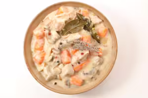 Blanquette weißer pudding