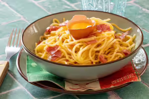 Spaghetti mit coppa