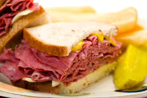 Pastrami sandwich