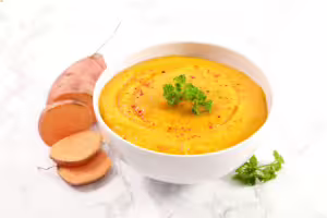 Velouté de boniato y zanahoria