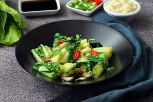 Bok choy au sésame
