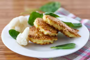 Caraway cauliflower patties