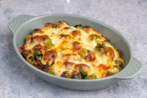 Gratin mit grünkohl