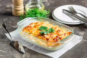 Sweet potato gratin