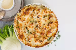 Fennel gratin