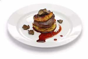 Rinderzunge mit madeirasauce