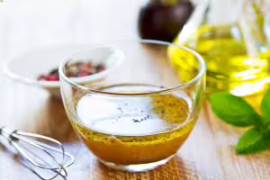Balsamic mustard honey vinaigrette