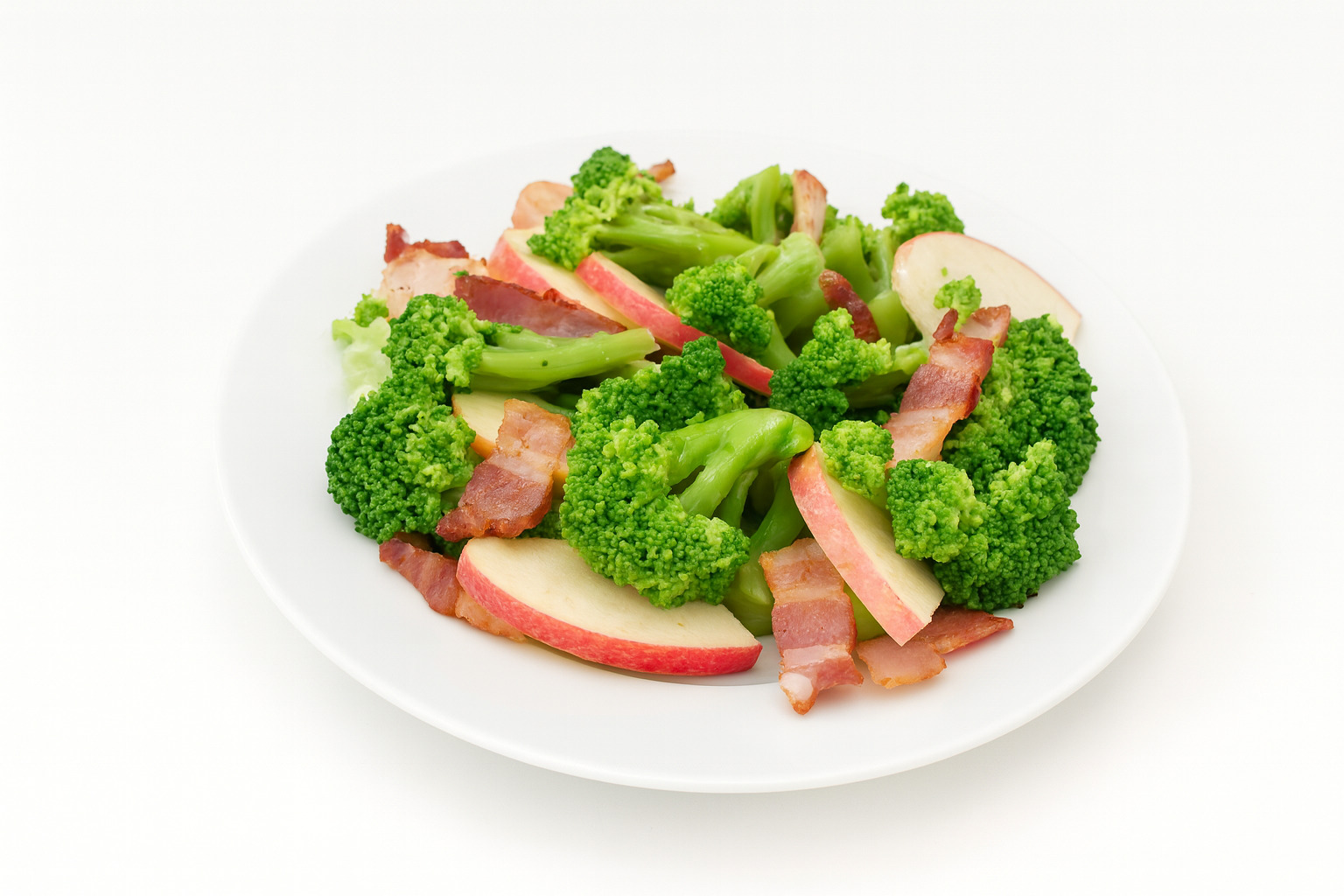 Poêlée de brocoli aux lardons
