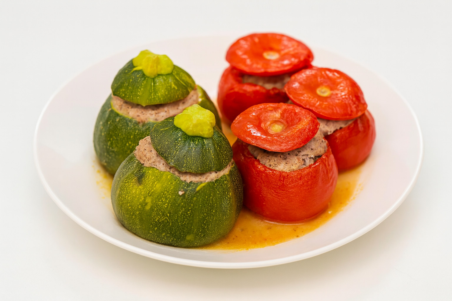 Petites cougettes farcies