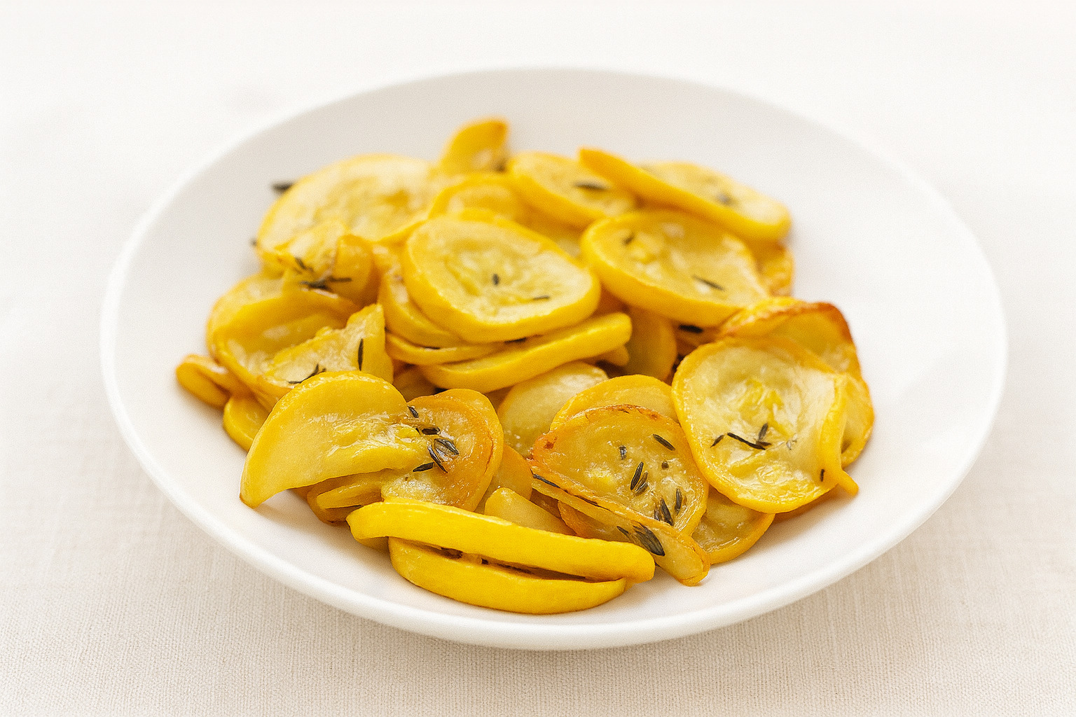 Courgettes sautées ail