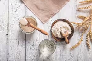 fermenting flour